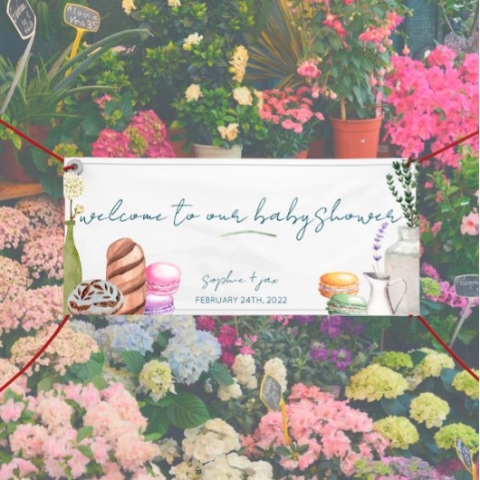 市場 – 大フランスのきなビニールウェルカムバナー 横断幕