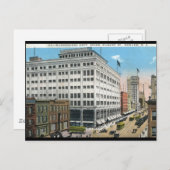 市場St.のニュアークNJのヴィンテージ ポストカード (正面/裏面)