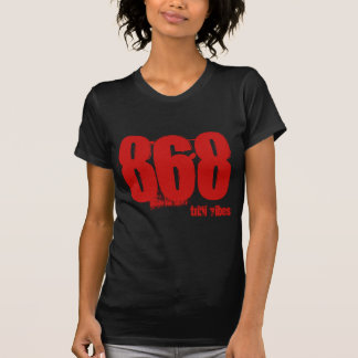 市外局番トリニTシャツ868 Tシャツ