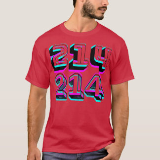 市外局番214 Tシャツ