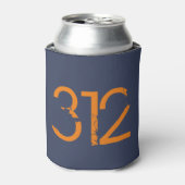 市外局番312 (シカゴ) 缶クーラー (缶正面)