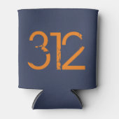 市外局番312 (シカゴ) 缶クーラー (正面)