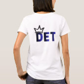 市外局番313 Tシャツ (裏面)