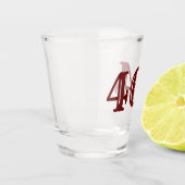 市外局番404 （アトランタ、GA） ショットグラス (左)