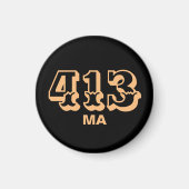 市外局番413 マグネット (正面)