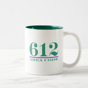 市外局番612 ツートーンマグカップ