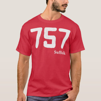 市外局番757サフォーク・バージニア1 Tシャツ