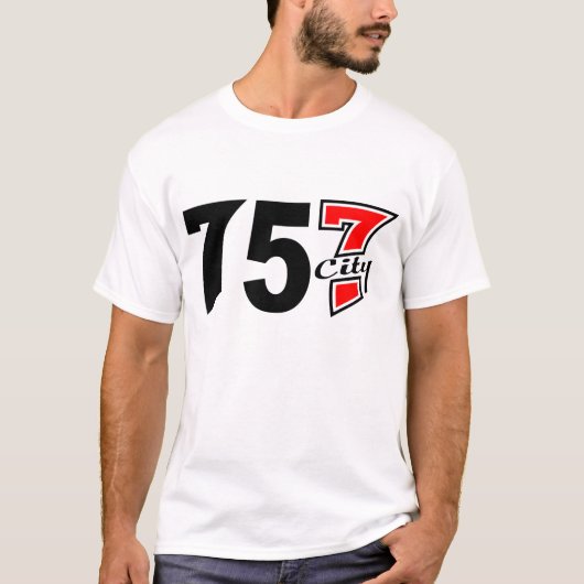市外局番757city tシャツ (正面)