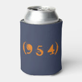 市外局番954 缶クーラー (缶正面)