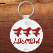 市外局番 キーホルダー (正面)