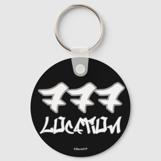 市外局番 キーホルダー (正面)