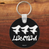 市外局番 キーホルダー (正面)