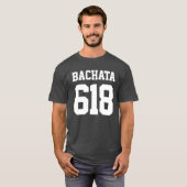 市外局番Bachata Tシャツ (正面フル)