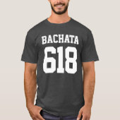 市外局番Bachata Tシャツ (正面)