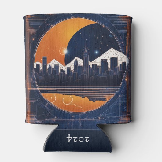 市太陽の内のEclipseの追加の名前 缶クーラー (裏面)