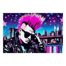 市失った内の男の子 – パンク7 ポスター