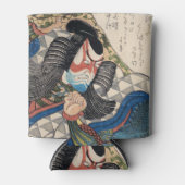 市川團十郎（4代目）の景清芸 缶クーラー (正面)