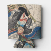 市川團十郎（4代目）の景清芸 缶クーラー (裏面)