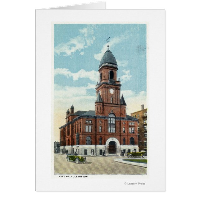 市庁舎の外観 (正面)