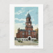 市庁舎の外観 ポストカード (正面)