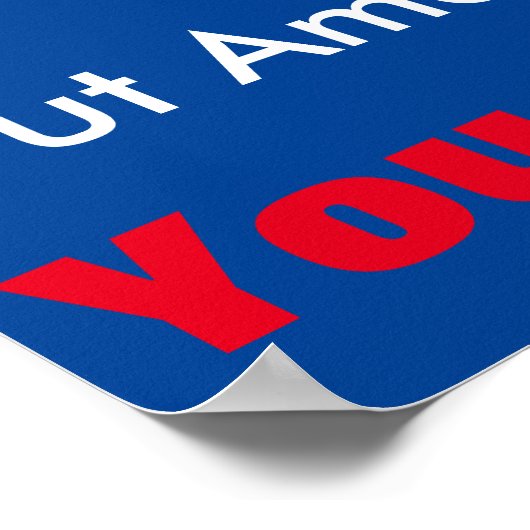 市庁舎の抗議サイン ポスター (角)