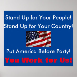 市庁舎の抗議サイン ポスター