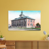 市庁舎サリーナスの外観 キャンバスプリント (インサイチュ (リビング))