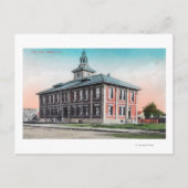 市庁舎サリーナスの外観 ポストカード (正面)