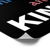 市庁舎デモ行進が人権に署名 ポスター (角)