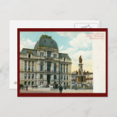 市庁舎プロビデンスRIヴィンテージ ポストカード (正面/裏面)