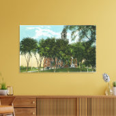 市庁舎2の外観 キャンバスプリント (インサイチュ (リビング))