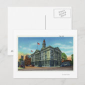 市庁舎3の外観 ポストカード (正面/裏面)