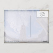 市庁舎、ビリニュスリスアニアの眺め ポストカード (裏面)