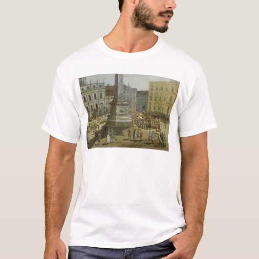 市庁舎、ポツダムの眺め Tシャツ (正面)