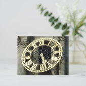 市役所の時計。英国，ウェールズ，カーディフ ポストカード (スタンド正面)