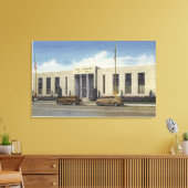 市役所の景色 キャンバスプリント (インサイチュ (リビング))