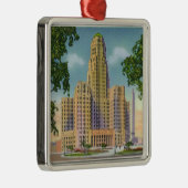 市役所及びマッキンリーの外観 メタルオーナメント (右)