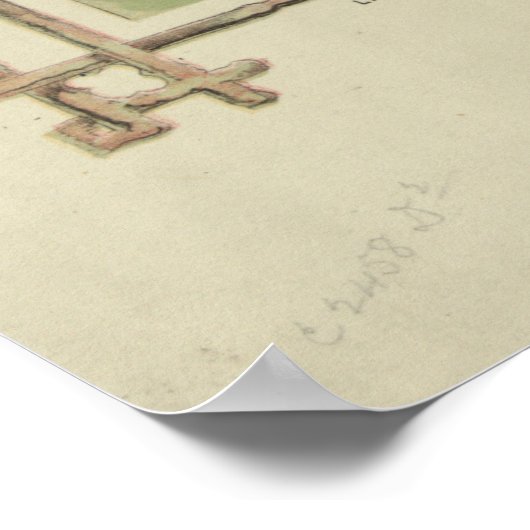 市最高の場[1872] ポスター (角)