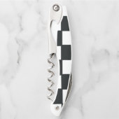 市松模様にねじ ソムリエナイフ (正面)