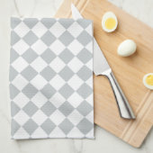 市松模様にの色を簡単にカスタマイズ選択 キッチンタオル (四つ折り)