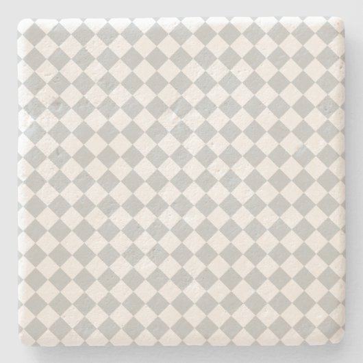 市松模様にの色を簡単にカスタマイズ選択 ストーンコースター (正面)