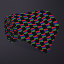 市松模様にガンビア国旗のパターン