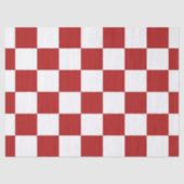 市松模様にティッシュペーパー 薄葉紙 (正面)