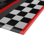 市松模様にデザイン切削板 カッティングボード (角)