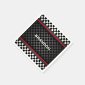 市松模様にデザイン紙 スタンダードカクテルナプキン (角)