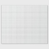 市松模様にデザイン ラッピングペーパー (フラット)