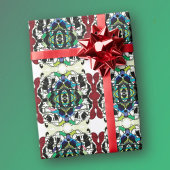 市松模様にデザイン ラッピングペーパー