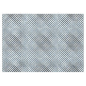 市松模様にパターン対角線グレー02.w青BG テーブルクロス (正面(横))