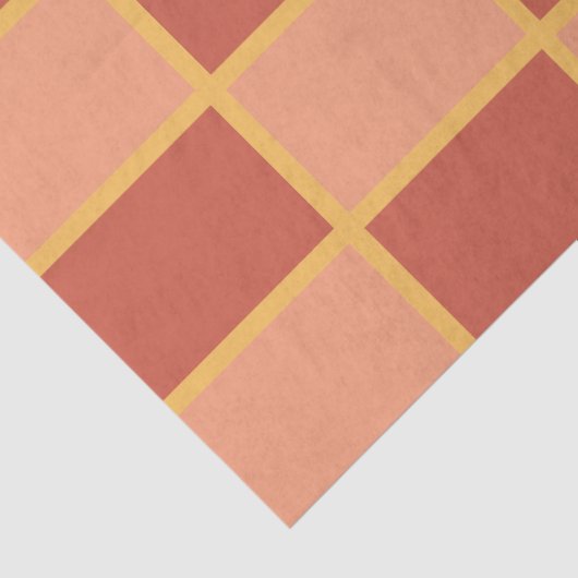 市松模様にピック赤市松模様に四角模様 薄葉紙 (詳細)
