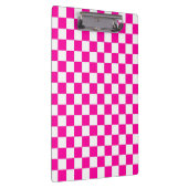 市松模様にピンクと白 クリップボード (右)